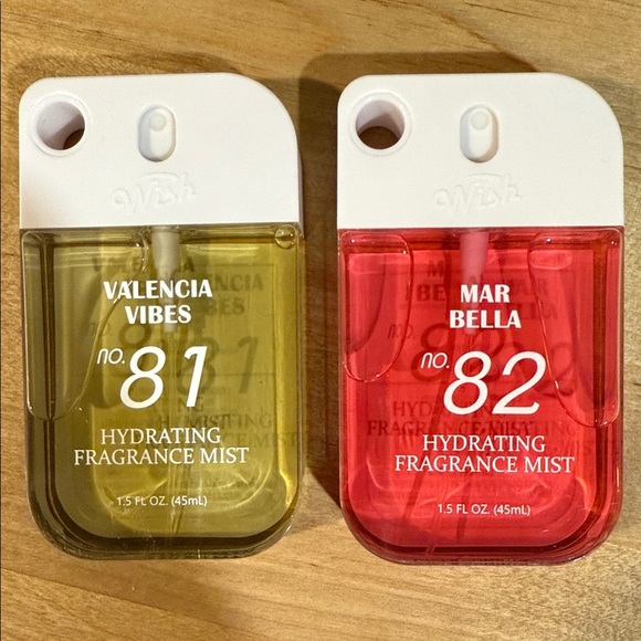 New Valencia Vibes and Mar Bella Hydrating Fragrance Mist Set 1.5 fl oz each - Picture 1 of 2